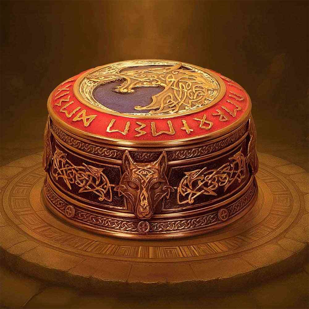 Nemesis Now - Fenrir's Treasure Box Decorative box - Bronze coloured